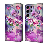 Custodia portafoglio in pelle per Samsung Galaxy S23 FE 5G