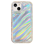 Custodia TPU con onde di paillettes per iPhone