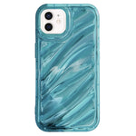 Custodia TPU con onde di paillettes per iPhone 13, 12 e 11