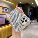 Custodia TPU con paillettes per smartphone compatibili