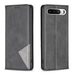 Custodia per telefono in pelle con trama a rombo, For Realme 16T 5G, For Realme 16 5G, For Realme 16 Pro+ 5G, For Realme 16 Pro 5G