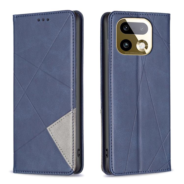 Custodia per telefono in pelle con trama a rombo, For Realme 16T 5G, For Realme 16 5G, For Realme 16 Pro+ 5G, For Realme 16 Pro 5G