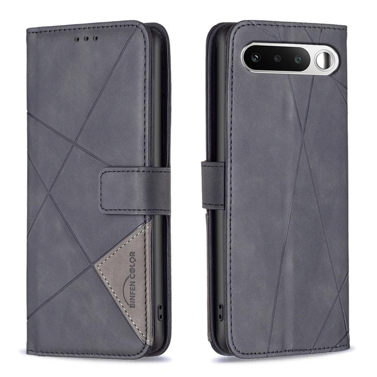 Custodia per telefono in pelle con struttura a rombo con fibbia magnetica, For Realme 16T 5G, For Realme 16 5G, For Realme 16 Pro+ 5G, For Realme 16 Pro 5G