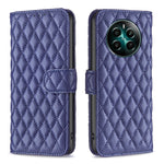 Custodia per cellulare in pelle con flip a portafoglio Diamond Lattice, For Realme 12+ 5G, For Realme C53, For Realme C65 4G