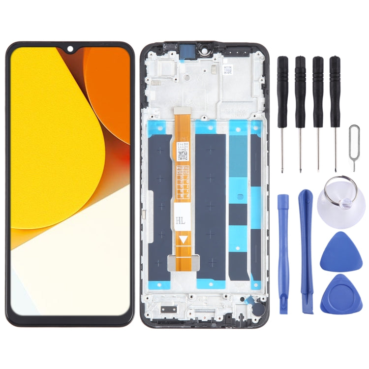 OEM LCD Screen For Full Assembly With Digitizer, For vivo Y15c / Y15s, For vivo Y35 4G