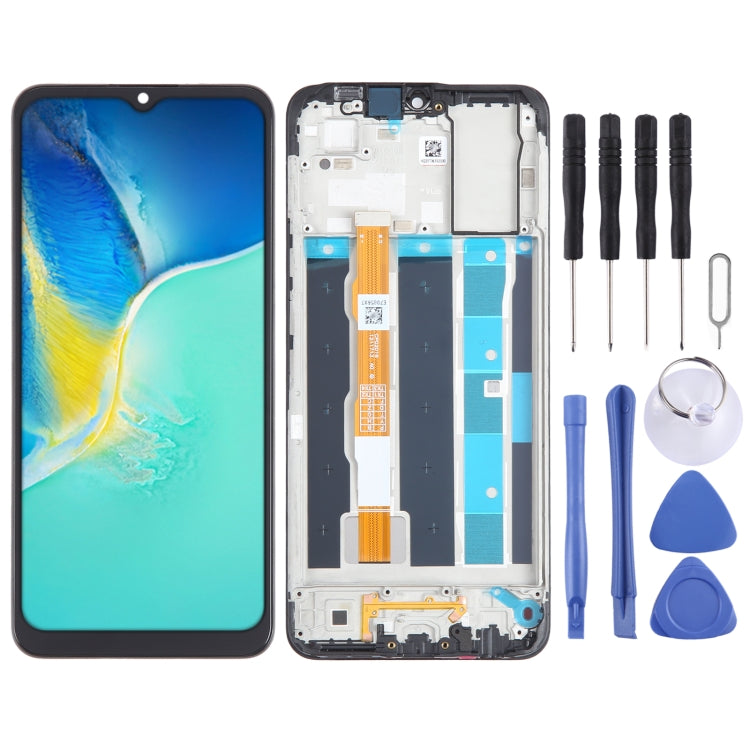 Schermo LCD OEM per assemblaggio completo di digitalizzatore, For vivo Y15c / Y15s, For vivo Y35 4G