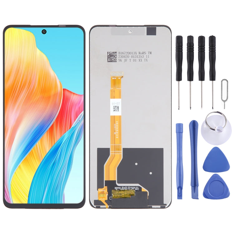 Schermo LCD OLED con assemblaggio completo di digitalizzatore, For OPPO  K11x 5G, For OPPO A1 5G, For OPPO A72 4G, For OPPO A52 4G, For OPPO A92 4G