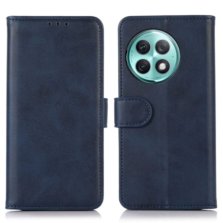 Custodia per telefono in pelle con trama di mucca, For OnePlus 12R / Ace 3, For OnePlus 12, For OnePlus Ace 2 Pro, For OnePlus Nord 3 / Ace 2V