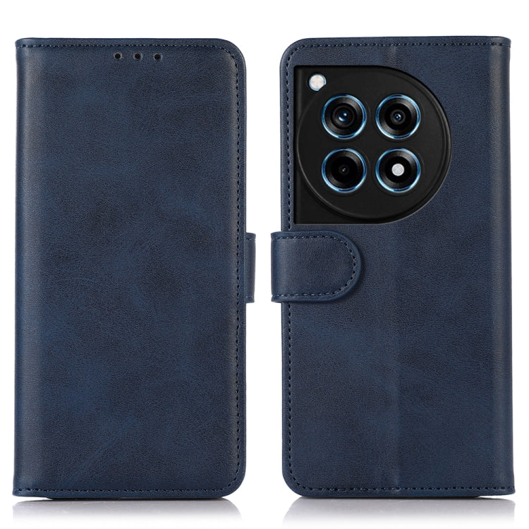 Custodia per telefono in pelle con trama di mucca, For OnePlus 12R / Ace 3, For OnePlus 12, For OnePlus Ace 2 Pro, For OnePlus Nord 3 / Ace 2V