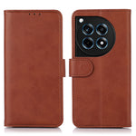 Custodia per telefono in pelle con trama di mucca, For OnePlus 12R / Ace 3, For OnePlus 12, For OnePlus Ace 2 Pro, For OnePlus Nord 3 / Ace 2V
