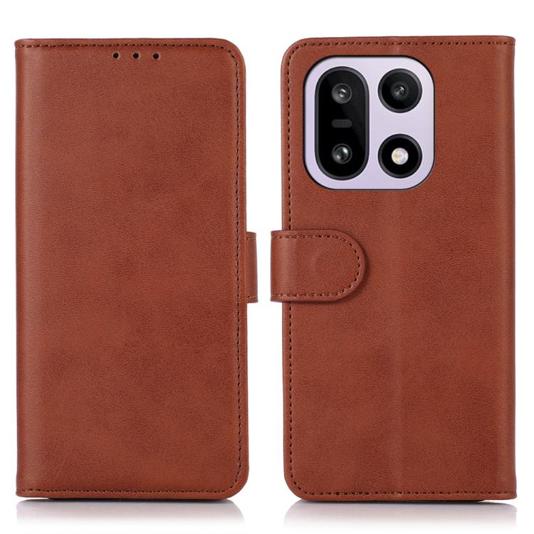 Custodia per telefono in pelle con trama di mucca, For OnePlus Nord CE6 Lite 5G Global, For OnePlus Ace 6 Ultra, For OnePlus 15T, For OnePlus Turbo 6V / Turbo 6, For OnePlus 15, For OnePlus Nord 5 / Ace 5 Ultra