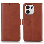Custodia per telefono in pelle con trama di mucca, For OnePlus Nord CE6 Lite 5G Global, For OnePlus Ace 6 Ultra, For OnePlus 15T, For OnePlus Turbo 6V / Turbo 6, For OnePlus 15, For OnePlus Nord 5 / Ace 5 Ultra