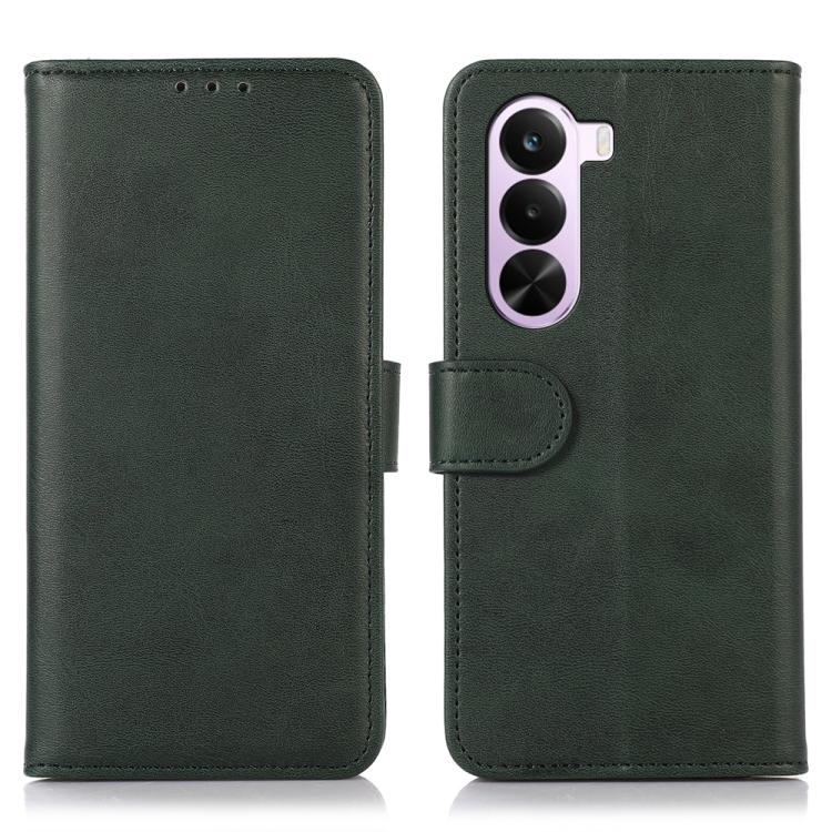 Custodia per telefono in pelle con trama di mucca, For OnePlus Nord CE6 Lite 5G Global, For OnePlus Ace 6 Ultra, For OnePlus 15T, For OnePlus Turbo 6V / Turbo 6, For OnePlus 15, For OnePlus Nord 5 / Ace 5 Ultra