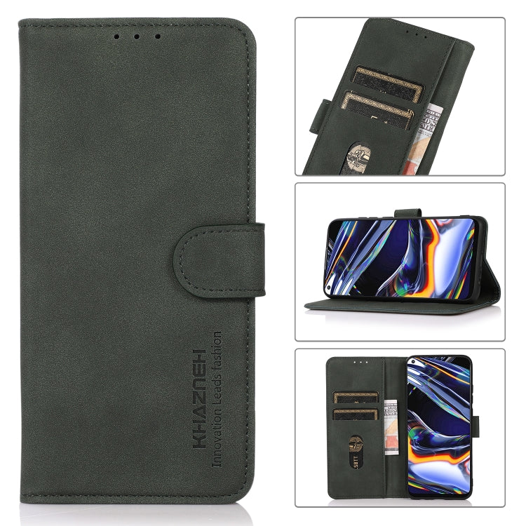 KHAZNEH Custodia per telefono in pelle con trama opaca, For OnePlus 12R / Ace 3, For OnePlus 12, For OnePlus Ace 2 Pro, For OnePlus Nord 3 / Ace 2V