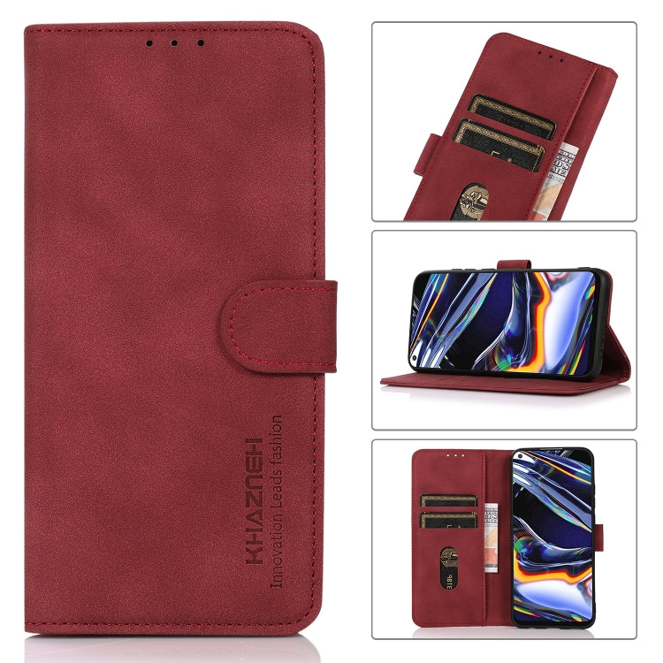 KHAZNEH Custodia per telefono in pelle con trama opaca, For OnePlus 12R / Ace 3, For OnePlus 12, For OnePlus Ace 2 Pro, For OnePlus Nord 3 / Ace 2V