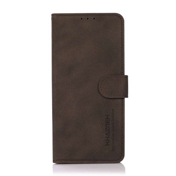 KHAZNEH Custodia per telefono in pelle con trama opaca, For OnePlus 12R / Ace 3, For OnePlus 12, For OnePlus Ace 2 Pro, For OnePlus Nord 3 / Ace 2V