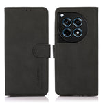 KHAZNEH Custodia per telefono in pelle con trama opaca, For OnePlus 12R / Ace 3, For OnePlus 12, For OnePlus Ace 2 Pro, For OnePlus Nord 3 / Ace 2V