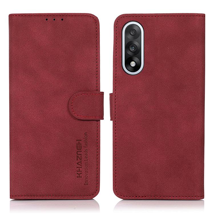 KHAZNEH Custodia per telefono in pelle con trama opaca, For OnePlus Nord CE6 Lite 5G Global, For OnePlus Ace 6 Ultra, For OnePlus 15T, For OnePlus Turbo 6V / Turbo 6, For OnePlus 15, For OnePlus Nord 5