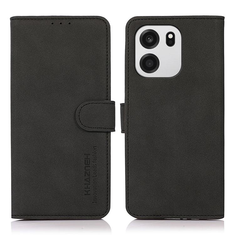 KHAZNEH Custodia per telefono in pelle con trama opaca, For OnePlus Nord CE6 Lite 5G Global, For OnePlus Ace 6 Ultra, For OnePlus 15T, For OnePlus Turbo 6V / Turbo 6, For OnePlus 15, For OnePlus Nord 5