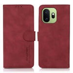 KHAZNEH Custodia per telefono in pelle con trama opaca, For OnePlus Nord CE6 Lite 5G Global, For OnePlus Ace 6 Ultra, For OnePlus 15T, For OnePlus Turbo 6V / Turbo 6, For OnePlus 15, For OnePlus Nord 5