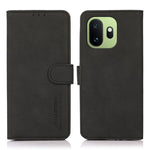 KHAZNEH Custodia per telefono in pelle con trama opaca, For OnePlus Nord CE6 Lite 5G Global, For OnePlus Ace 6 Ultra, For OnePlus 15T, For OnePlus Turbo 6V / Turbo 6, For OnePlus 15, For OnePlus Nord 5