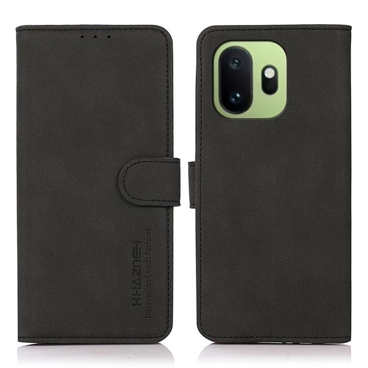 KHAZNEH Custodia per telefono in pelle con trama opaca, For OnePlus Nord CE6 Lite 5G Global, For OnePlus Ace 6 Ultra, For OnePlus 15T, For OnePlus Turbo 6V / Turbo 6, For OnePlus 15, For OnePlus Nord 5