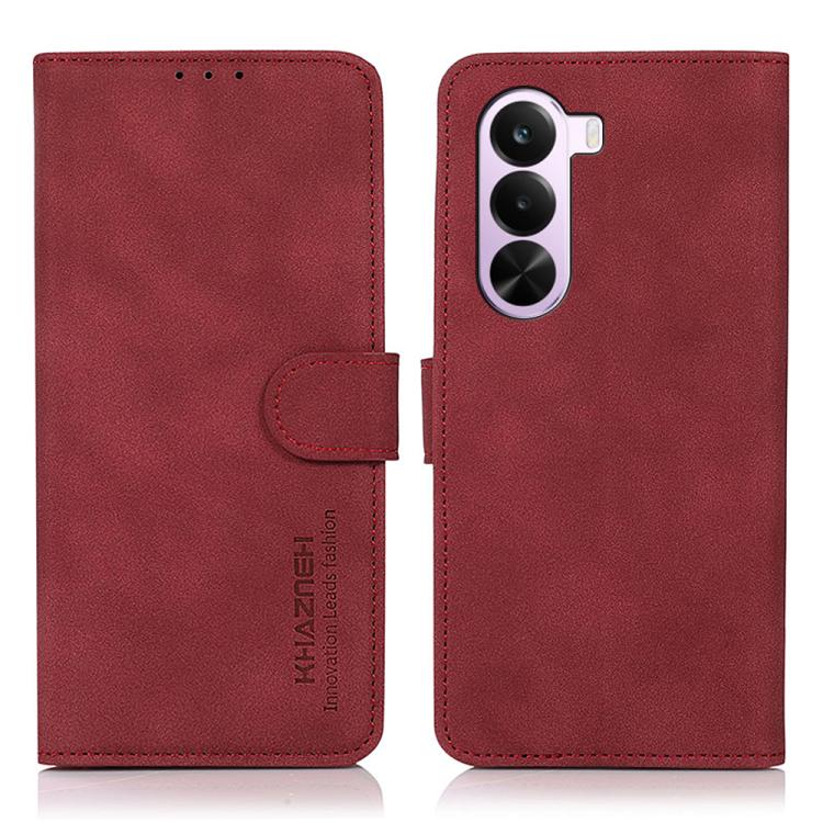 KHAZNEH Custodia per telefono in pelle con trama opaca, For OnePlus Nord CE6 Lite 5G Global, For OnePlus Ace 6 Ultra, For OnePlus 15T, For OnePlus Turbo 6V / Turbo 6, For OnePlus 15, For OnePlus Nord 5