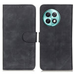 KHAZNEH Custodia per telefono in pelle con trama retrò, For OnePlus 12, For OnePlus Ace 2 Pro, For OnePlus Nord 3 / Ace 2V