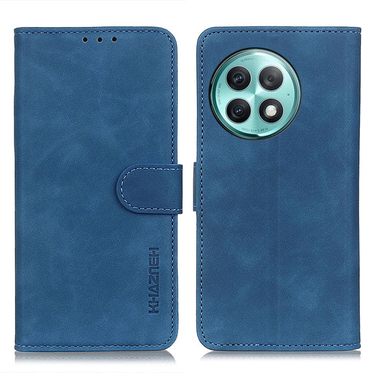 KHAZNEH Custodia per telefono in pelle con trama retrò, For OnePlus 12, For OnePlus Ace 2 Pro, For OnePlus Nord 3 / Ace 2V