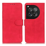 KHAZNEH Custodia per telefono in pelle con trama retrò, For OnePlus 12, For OnePlus Ace 2 Pro, For OnePlus Nord 3 / Ace 2V