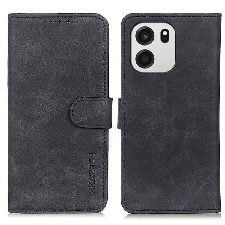 KHAZNEH Custodia per telefono in pelle con trama retrò, For OnePlus Nord CE6 Lite 5G Global, For OnePlus Ace 6 Ultra, For OnePlus 15T, For OnePlus Turbo 6 / 6V, For OnePlus 15R 5G/Ace 6/Ace 6T 5G, For OnePlus 15