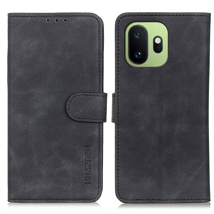 KHAZNEH Custodia per telefono in pelle con trama retrò, For OnePlus Nord CE6 Lite 5G Global, For OnePlus Ace 6 Ultra, For OnePlus 15T, For OnePlus Turbo 6 / 6V, For OnePlus 15R 5G/Ace 6/Ace 6T 5G, For OnePlus 15