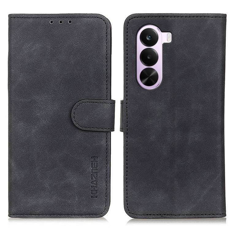 KHAZNEH Custodia per telefono in pelle con trama retrò, For OnePlus Nord CE6 Lite 5G Global, For OnePlus Ace 6 Ultra, For OnePlus 15T, For OnePlus Turbo 6 / 6V, For OnePlus 15R 5G/Ace 6/Ace 6T 5G, For OnePlus 15