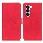 KHAZNEH Custodia per telefono in pelle con trama retrò, For OnePlus Nord CE6 Lite 5G Global, For OnePlus Ace 6 Ultra, For OnePlus 15T, For OnePlus Turbo 6 / 6V, For OnePlus 15R 5G/Ace 6/Ace 6T 5G, For OnePlus 15