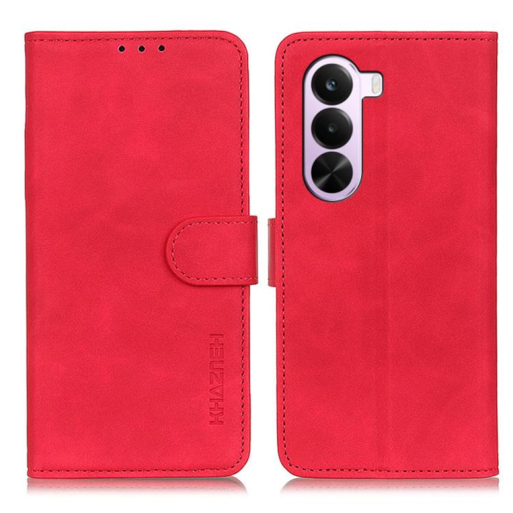KHAZNEH Custodia per telefono in pelle con trama retrò, For OnePlus Nord CE6 Lite 5G Global, For OnePlus Ace 6 Ultra, For OnePlus 15T, For OnePlus Turbo 6 / 6V, For OnePlus 15R 5G/Ace 6/Ace 6T 5G, For OnePlus 15