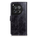 Custodia per telefono in pelle a vibrazione orizzontale con struttura retrò Crazy Horse, For OnePlus 12, For OnePlus Ace 2 Pro, For OnePlus Nord 3 / Ace 2V