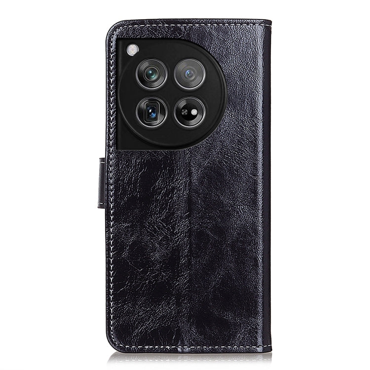 Custodia per telefono in pelle a vibrazione orizzontale con struttura retrò Crazy Horse, For OnePlus 12, For OnePlus Ace 2 Pro, For OnePlus Nord 3 / Ace 2V