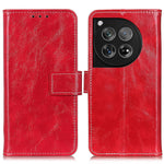 Custodia per telefono in pelle a vibrazione orizzontale con struttura retrò Crazy Horse, For OnePlus 12, For OnePlus Ace 2 Pro, For OnePlus Nord 3 / Ace 2V