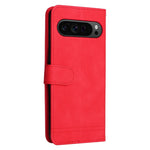 Custodia per telefono in pelle con bottone in metallo con albero della vita Skin Feel, For Google Pixel 9 Pro, For Google Pixel 9, For Google Pixel 8a, For Google Pixel 8 Pro