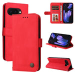 Custodia per telefono in pelle con bottone in metallo con albero della vita Skin Feel, For Google Pixel 11 Pro XL, For Google Pixel 11 / Pixel 11 Pro, For Google Pixel 10a, For Google Pixel 9a