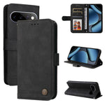 Custodia per telefono in pelle con bottone in metallo con albero della vita Skin Feel, For Google Pixel 11 Pro XL, For Google Pixel 11 / Pixel 11 Pro, For Google Pixel 10a, For Google Pixel 9a