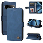 Custodia per telefono in pelle con bottone in metallo con albero della vita Skin Feel, For Google Pixel 11 Pro XL, For Google Pixel 11 / Pixel 11 Pro, For Google Pixel 10a, For Google Pixel 9a