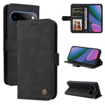 Custodia per telefono in pelle con bottone in metallo con albero della vita Skin Feel, For Google Pixel 11 Pro XL, For Google Pixel 11 / Pixel 11 Pro, For Google Pixel 10a, For Google Pixel 9a