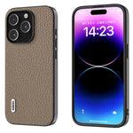 Custodia in vera pelle per iPhone 15 e 16