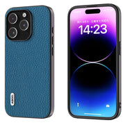 Custodia in vera pelle per iPhone 15 e 14