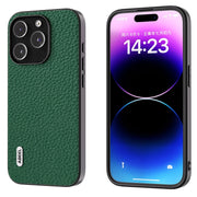 Custodia in vera pelle per iPhone 15 e 14