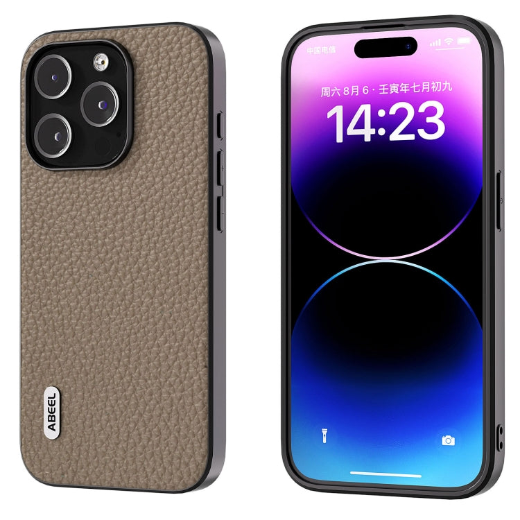 Custodia in vera pelle per iPhone 15 e 14