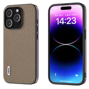 Custodia in vera pelle per iPhone 15 e 14