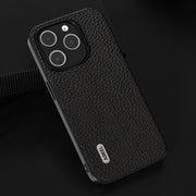 Custodia in vera pelle per iPhone 15 e 14