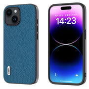 Custodia in vera pelle per iPhone 15 e 14